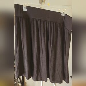 Lane Bryant Black A-Line Skirt